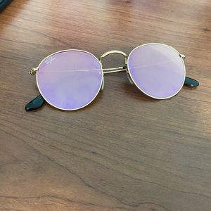 Ray-Ban round mirror glasses!